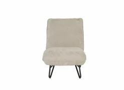 Fauteuil Guts 67,5x93x82cm - bouclé - beige- Fauteuils