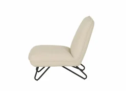 Fauteuils|Fauteuil Guts 67,5x93x82cm - bouclé - ecru
