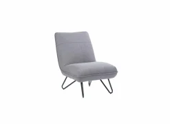 Fauteuil Guts 67,5x93x82cm - stof - lichtgrijs- Fauteuils