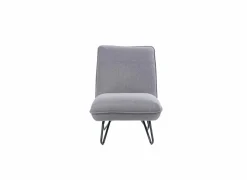 Fauteuil Guts 67,5x93x82cm - stof - lichtgrijs- Fauteuils