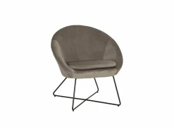Fauteuils|Fauteuil Juice 70x69x73,50cm - fluweel - taupe