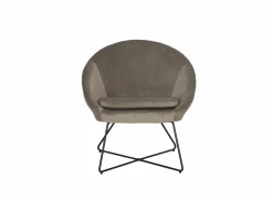 Fauteuils|Fauteuil Juice 70x69x73,50cm - fluweel - taupe