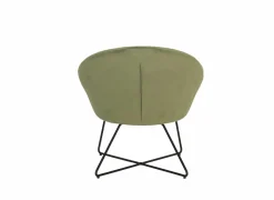 Fauteuil Juice 70x69x73,50cm - fluweel - groen- Fauteuils