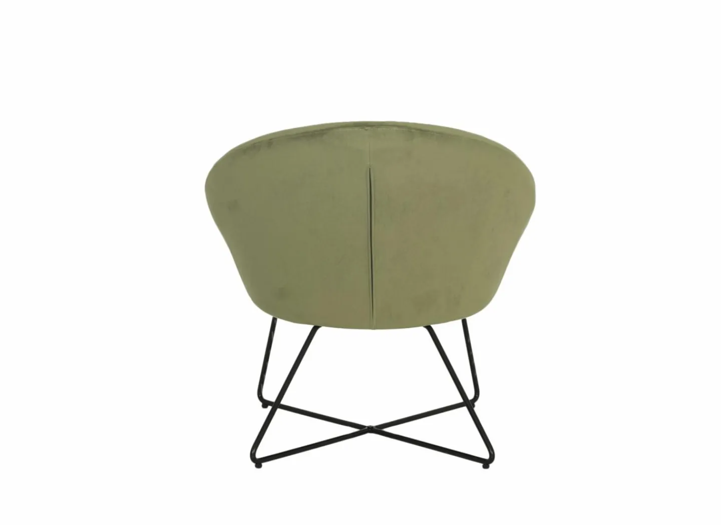 Fauteuil Juice 70x69x73,50cm - fluweel - groen- Fauteuils