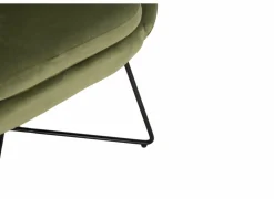 Fauteuil Juice 70x69x73,50cm - fluweel - groen- Fauteuils