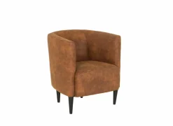 Fauteuils|Fauteuil Navarra 69x66x75cm - stof - cognac