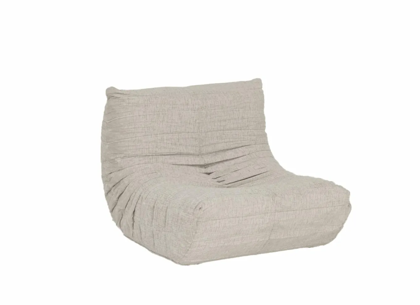 Fauteuils|Fauteuil Ragazzi 83x100x74cm - stof - beige