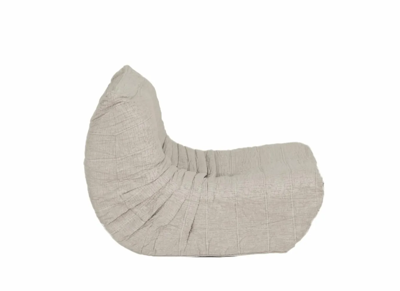 Fauteuils|Fauteuil Ragazzi 83x100x74cm - stof - beige