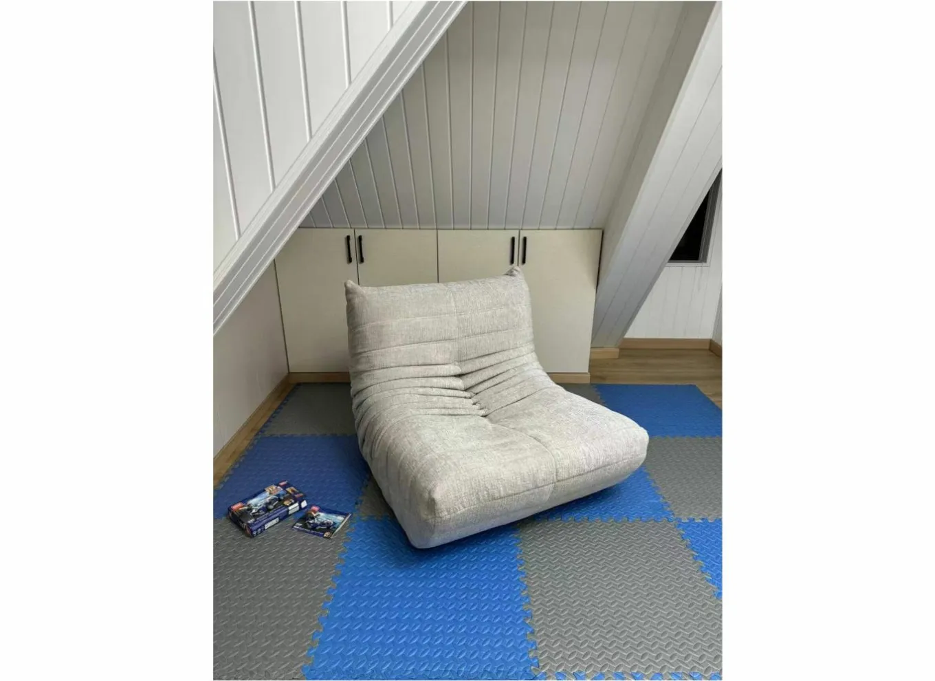 Fauteuils|Fauteuil Ragazzi 83x100x74cm - stof - beige