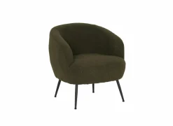 Fauteuil Teddy Bear 68x70x73cm - bouclé - groen- Fauteuils