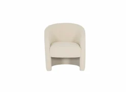 Fauteuils|Fauteuil View 72x68x77cm - stof - wit