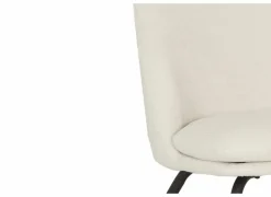 Fauteuils|Fauteuil Yoyo 56x73x77cm - stof - krijt