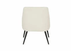 Fauteuils|Fauteuil Yoyo 56x73x77cm - stof - krijt