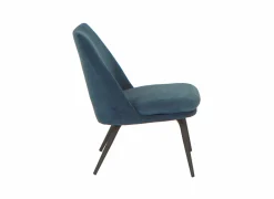 Fauteuil Yoyo 56x73x77cm - stof - petrol- Fauteuils