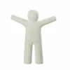 J line Figuur Petit Maurice S H31cm - polyresine - wit- Decoratieve Accessoires