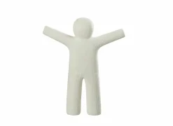 J line Figuur Petit Maurice S H31cm - polyresine - wit- Decoratieve Accessoires