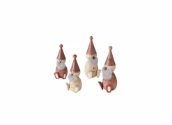 Figuur Santa Jürgo H10/12cm set van 2- Kerstdecoratie|Decoratieve Accessoires