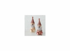 Figuur Santa Jürgo H10/12cm set van 2- Kerstdecoratie|Decoratieve Accessoires