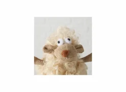 Kinderdecoratie|Decoratieve Accessoires|Figuur Schaap Hylda H15cm - polyester - bruin