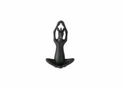 Decoratieve Accessoires|Figuur Yoga Zebra  H18cm - polystone - zwart