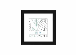 Fotokader Halmstad 15x15cm - hout massief - zwart- Fotokaders|Fotokaders