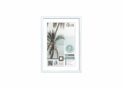 Fotokaders|Fotokaders|Fotokader Kyoto 18x13cm - kunststof & glas - wit