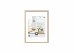 Fotokaders|Fotokaders|Fotokader Livorno  70x50cm - hout & glas - grijs