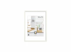 Fotokader Livorno  70x50cm - hout massief - wit- Fotokaders|Fotokaders