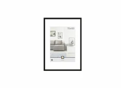 Fotokader Livorno 100x70cm - hout massief - zwart- Fotokaders|Fotokaders