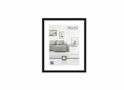 Fotokader Livorno 50x40cm - hout massief - zwart- Fotokaders|Fotokaders