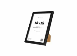 Fotokaders|Fotokaders|Fotokader Riga 18x13cm - hout massief - zwart