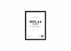 Fotokader Riga 30x21cm - hout massief - zwart- Fotokaders|Fotokaders