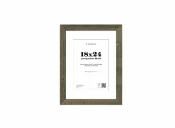 Fotokaders|Fotokaders|Fotokader Toronto 24x18cm - hout massief - donkergroen
