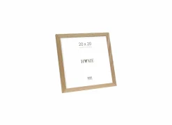Fotokaders|Fotokaders|Fotokader 20x20cm - hout & glas - bruin
