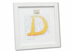 Deknudt frames Fotokaders|Fotokaders|Fotokader 10x10cm - hout & glas - wit