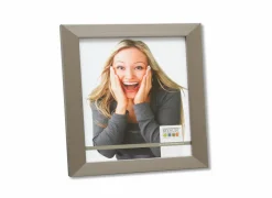 Deknudt frames Fotokader 10x10cm - kunststof & glas - zilver- Fotokaders|Fotokaders