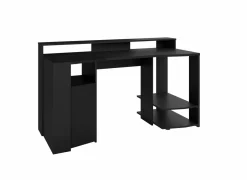 Gamingbureau 152x62cm - decor - zwart- Gamingbureau|Woonkamer Bureau