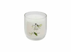 Kaars & Houder|Geurkaars Oudy Jasmijn H9,5cm 30u wit