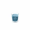 Spaas Kaars & Houder|Geurkaars Soft Sunrise 25u blauw
