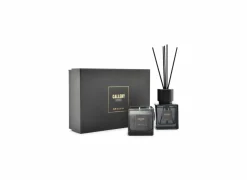 Salt & Pepper Giftset Gallery Noir 2-delig- Geurstokjes|Kaars & Houder