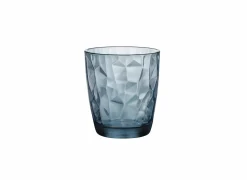 Glas Diamond 30cl - glas - ocean blue- Waterglazen