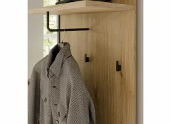 Halkast Jytana 132cm - decor - mauvella eik & zwart- Halkasten|Halkasten