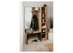 Halkasten|Halkasten|Halkast Medan 122cm - melamine - artisanale eik