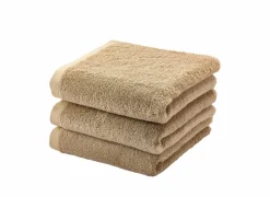 Aquanova Handdoeken|Handdoek London 55x100cm - katoen - golden