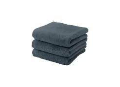 Aquanova Handdoek London 55x100cm - katoen - steel- Handdoeken