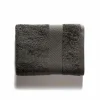Handdoek Royal Touch 50x100cm - katoen - grijs- Handdoeken