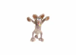 Kinderdecoratie|Pluche Knuffels|Handpop coyote Jörg Schlawenski H63cm - polyester - beige