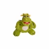 Kinderdecoratie|Pluche Knuffels|Handpop Filippo de draak H35cm - polyester - groen