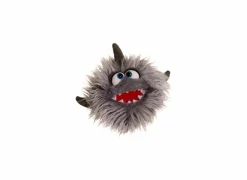 Handpop Kleine Hainer H19cm - polyester - grijs- Kinderdecoratie|Pluche Knuffels