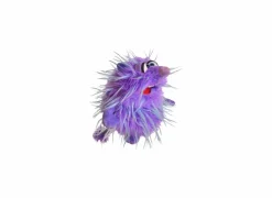 Kinderdecoratie|Pluche Knuffels|Handpop Monster to go Babbel H22cm - polyester - paars